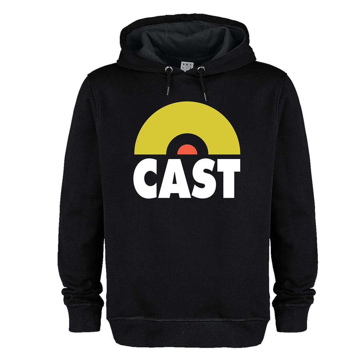 Black - Front - Amplified Unisex Adult Cast Logo Hoodie