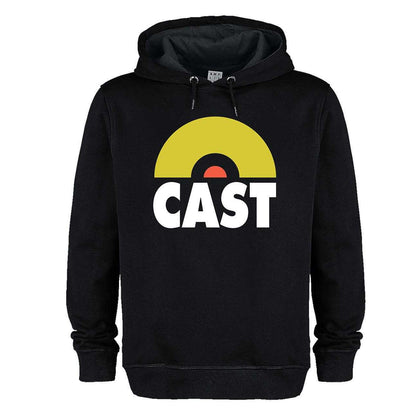 Black - Front - Amplified Unisex Adult Cast Logo Hoodie