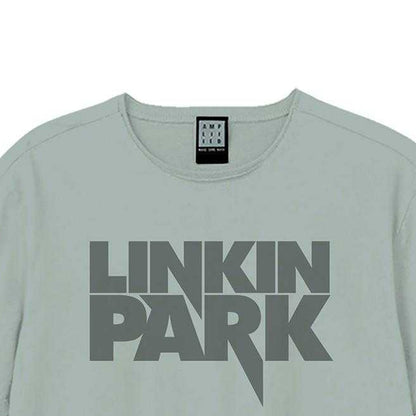 Strange Blue - Side - Amplified Unisex Adult Linkin Park Logo T-Shirt