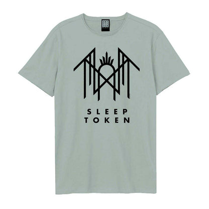 Strange Blue - Front - Amplified Unisex Adult Sleep Token Logo T-Shirt