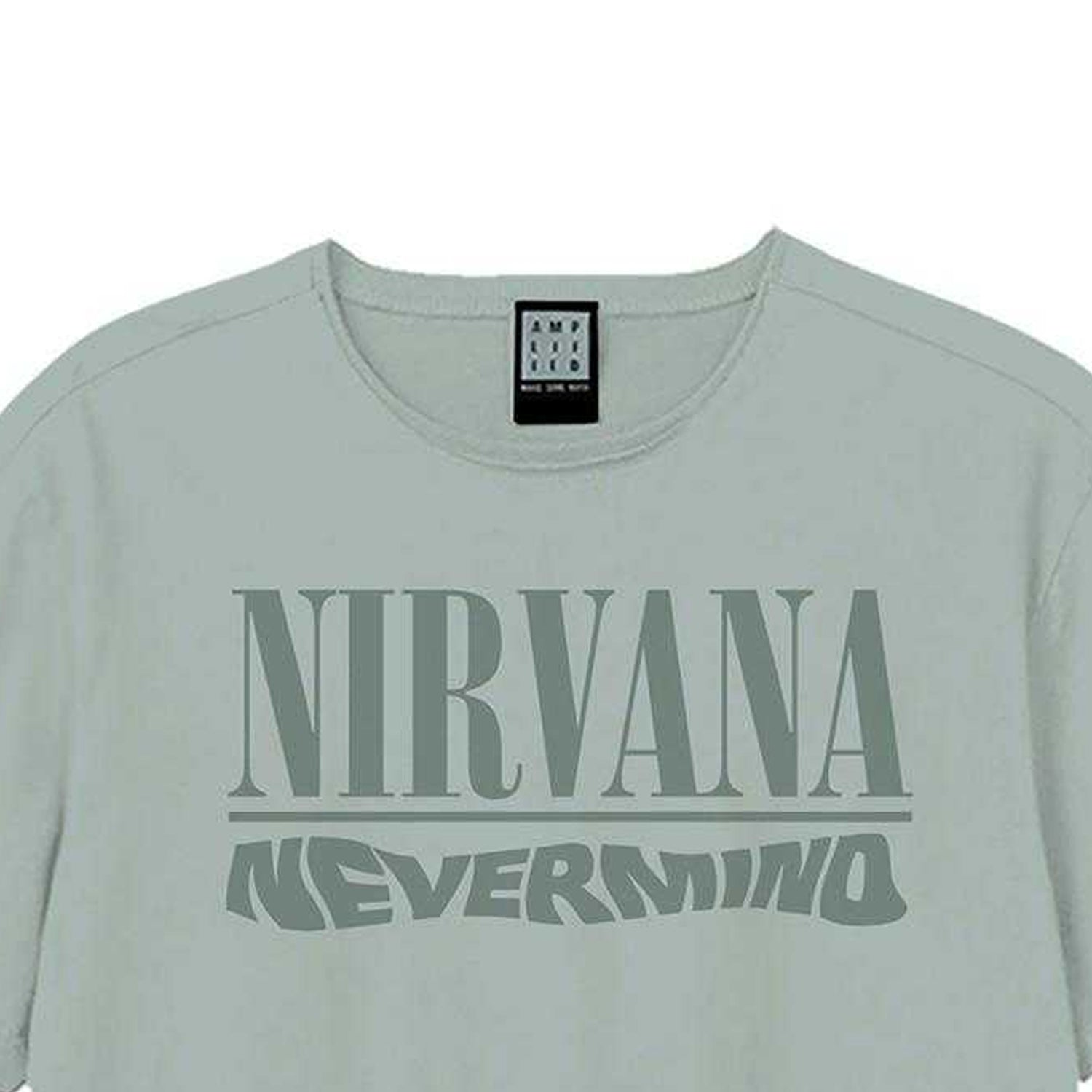 Strange Blue - Side - Amplified Unisex Adult Nevermind Nirvana T-Shirt