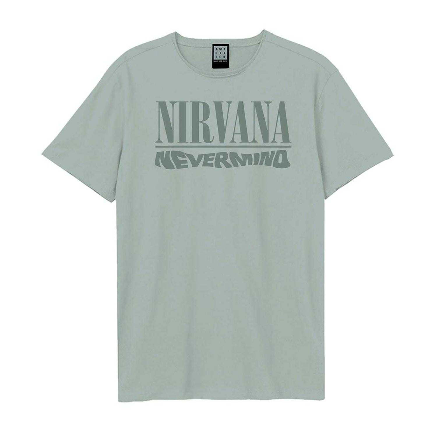 Strange Blue - Front - Amplified Unisex Adult Nevermind Nirvana T-Shirt