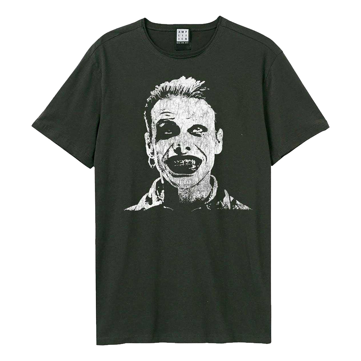 Charcoal - Front - Amplified Unisex Adult Yb Face Yungblud T-Shirt