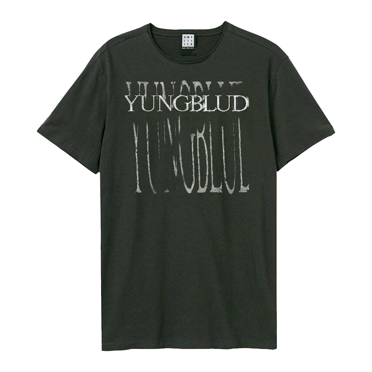 Charcoal - Front - Amplified Unisex Adult Idols Logo Yungblud T-Shirt