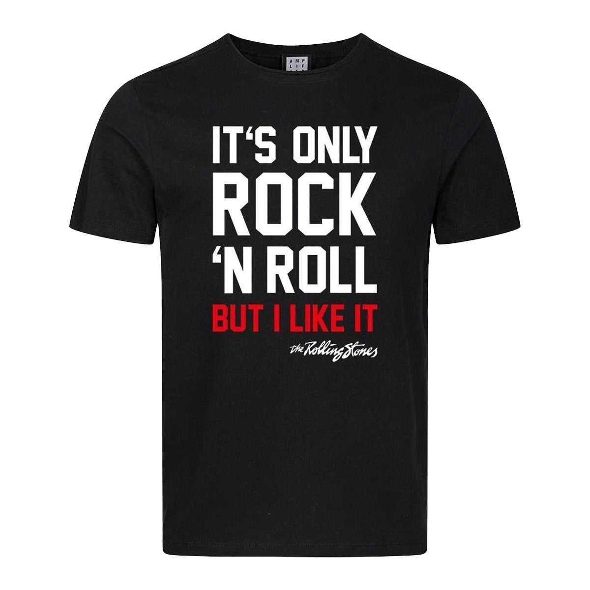 Black - Front - Amplified Unisex Adult It´s Only Rock N Roll The Rolling Stones T-Shirt