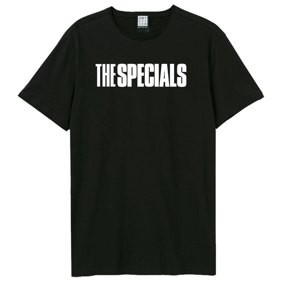 Black - Front - The Specials Unisex Adult Logo T-Shirt