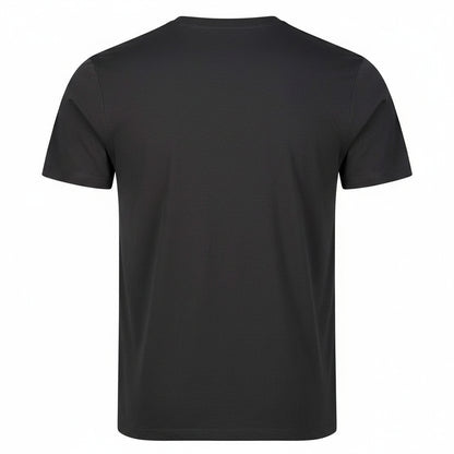 Charcoal - Back - Amplified Unisex Adult Supergrass 25 Logo T-Shirt