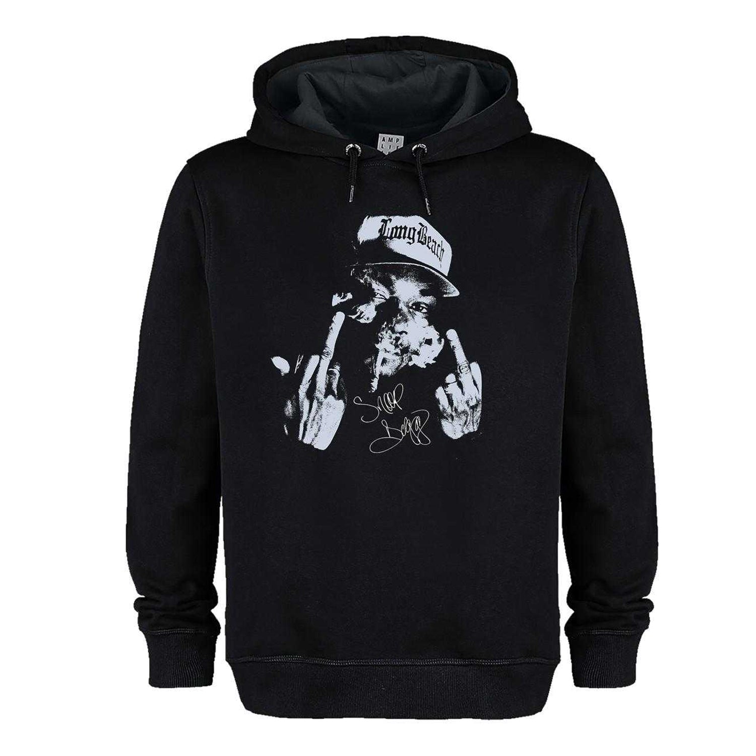 Black - Front - Amplified Unisex Adult Big Smoke Snoop Dogg Hoodie