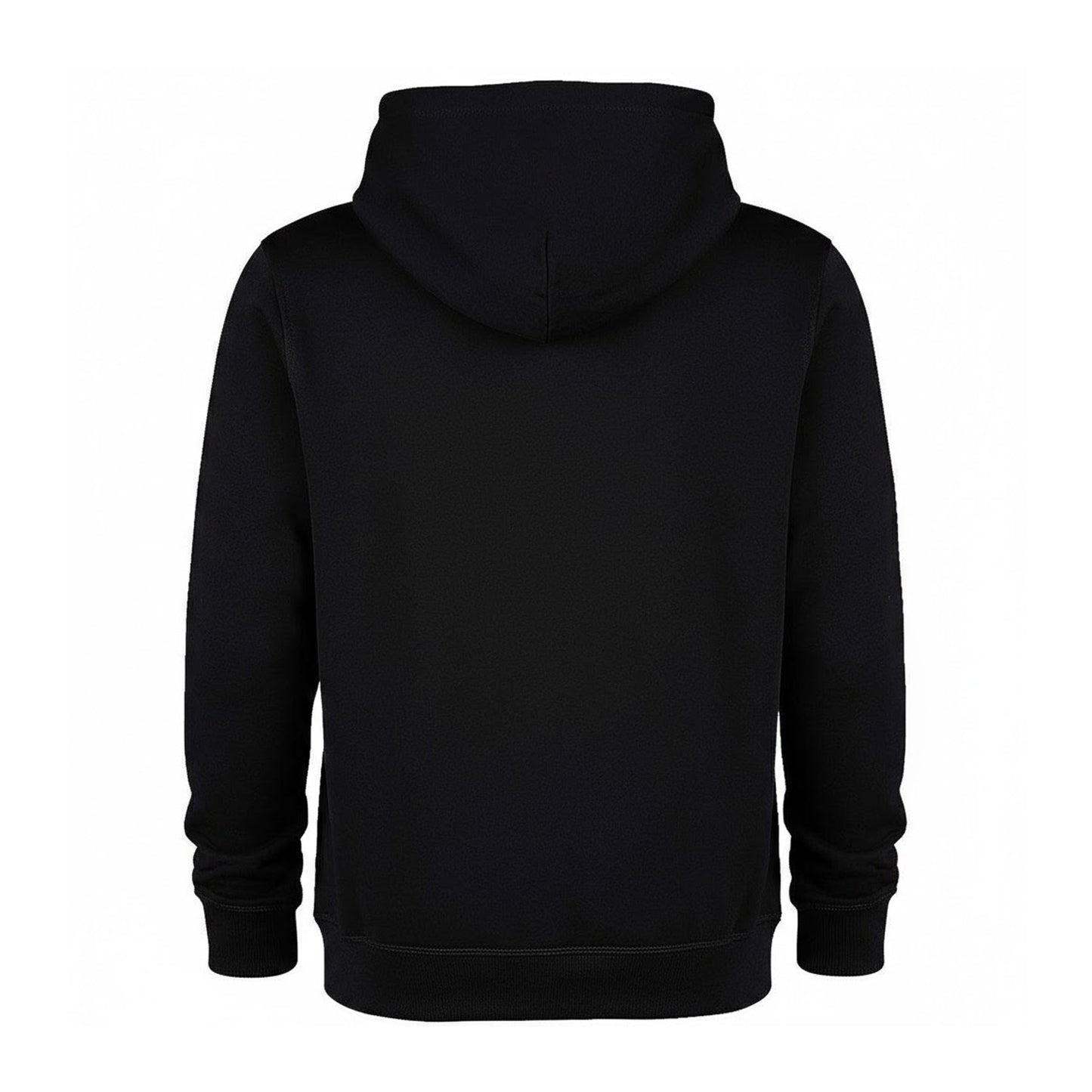 Black - Back - Amplified Unisex Adult Mirror Sign Pulp Hoodie