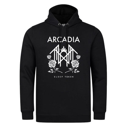 Black - Front - Amplified Unisex Adult Arcadia Sleep Token Hoodie