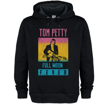 Black - Front - Amplified Unisex Adult Full Moon Fever Tom Petty & The Heartbreakers Hoodie