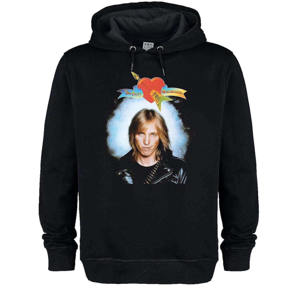 Black - Front - Amplified Unisex Adult First Album Tom Petty & The Heartbreakers Hoodie