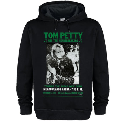 Black - Front - Amplified Unisex Adult Meadowlands Arena Tom Petty & The Heartbreakers Hoodie