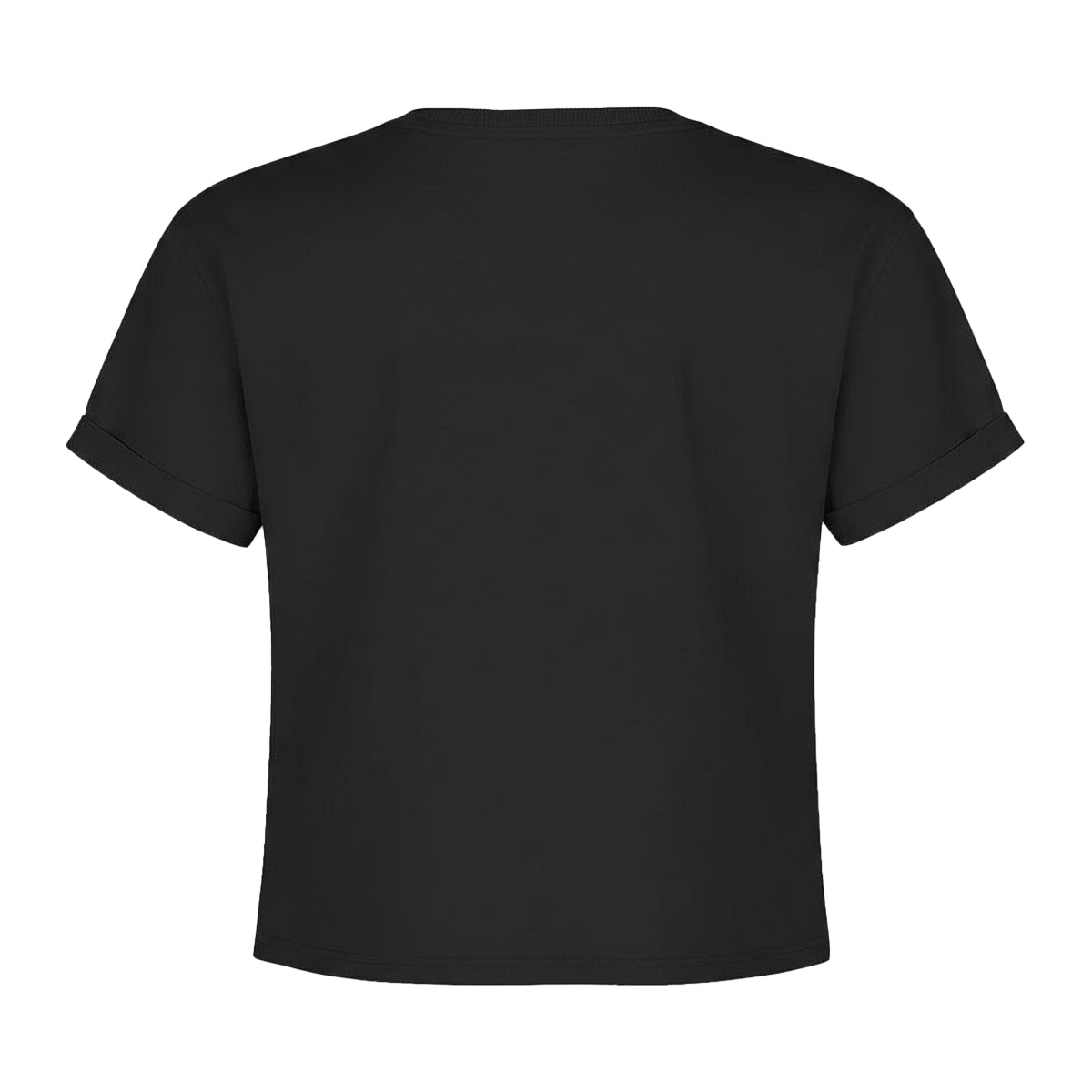 Charcoal - Back - Amplified Womens-Ladies Full Moon Fever Tom Petty & The Heartbreakers Crop Top