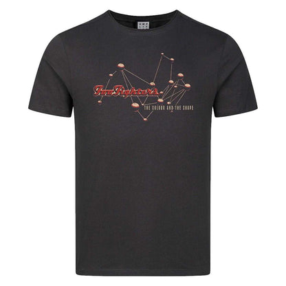 Charcoal - Front - Amplified Unisex Adult The Colour And The Shape Foo Fighters Logo T-Shirt