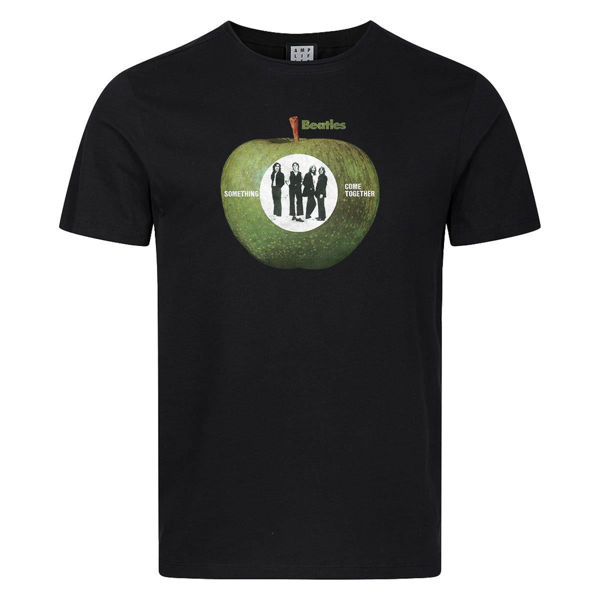 Black - Front - Amplified Unisex Adult Come Together The Beatles Cotton T-Shirt