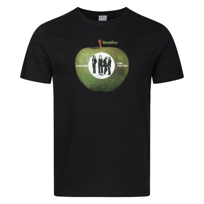 Black - Front - Amplified Unisex Adult Come Together The Beatles Cotton T-Shirt