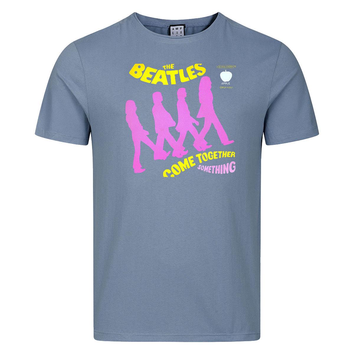 Strange Blue - Front - Amplified Unisex Adult Come Together The Beatles T-Shirt