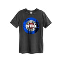 Charcoal-Blue - Front - Amplified Mens Target The Who T-Shirt