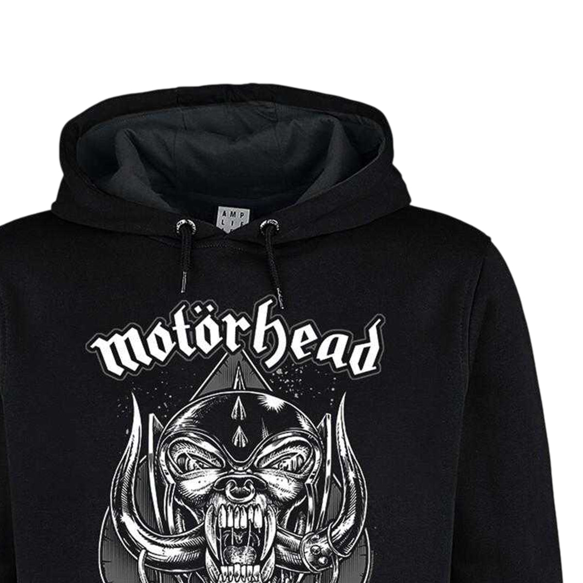 Black - Side - Motorhead Unisex Adult England Motorhead Hoodie