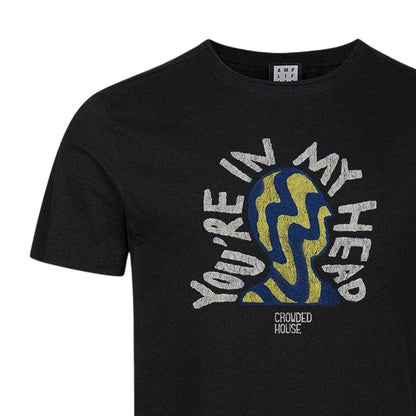 Black - Back - Amplified Mens You´re In My Head Crowded House T-Shirt