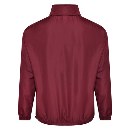 New Claret - Back - Umbro Childrens-Kids Club Essential Jacket
