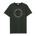 Charcoal - Front - Amplified Unisex Adult Dark Side Of The Moon T-Shirt