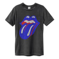 Charcoal - Front - Amplified Unisex Adult Blue And Lonesome The Rolling Stones T-Shirt