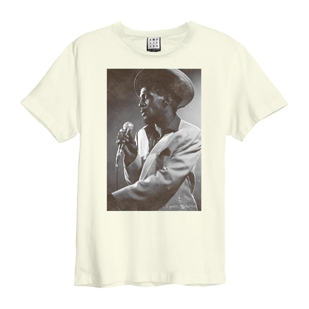 Vintage White - Front - Amplified Unisex Adult Joe Wise Gregory Isaacs T-Shirt