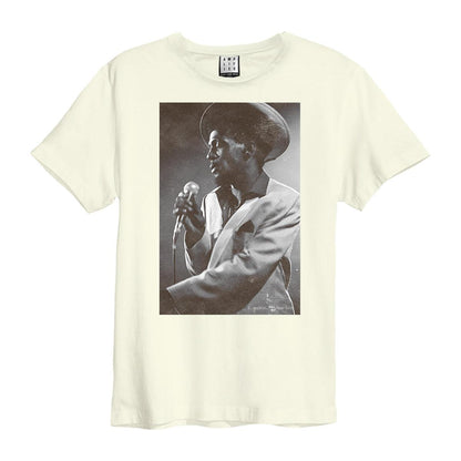 Vintage White - Front - Amplified Unisex Adult Joe Wise Gregory Isaacs T-Shirt