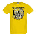 Yellow Raven - Front - Amplified Unisex Adult Killer World Tour ´81 Iron Maiden T-Shirt