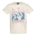 Vintage White - Front - Amplified Unisex Adult Liverpool 2nd Edition The Beatles T-Shirt