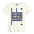 Vintage White - Front - Amplified Unisex Adult Movement New Order T-Shirt