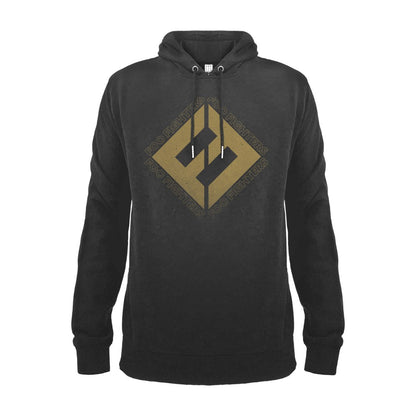Slate - Front - Amplified Unisex Adult Concrete & Gold Foo Fighters Hoodie