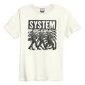 Vintage White - Front - Amplified Unisex Adult Wind Up Systems Of A Down T-Shirt