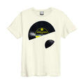 Vintage White - Front - Amplified Unisex Adult Vinyl Sleeve T-Shirt