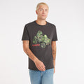 Charcoal - Front - Amplified Unisex Adult Geep Gorillaz T-Shirt