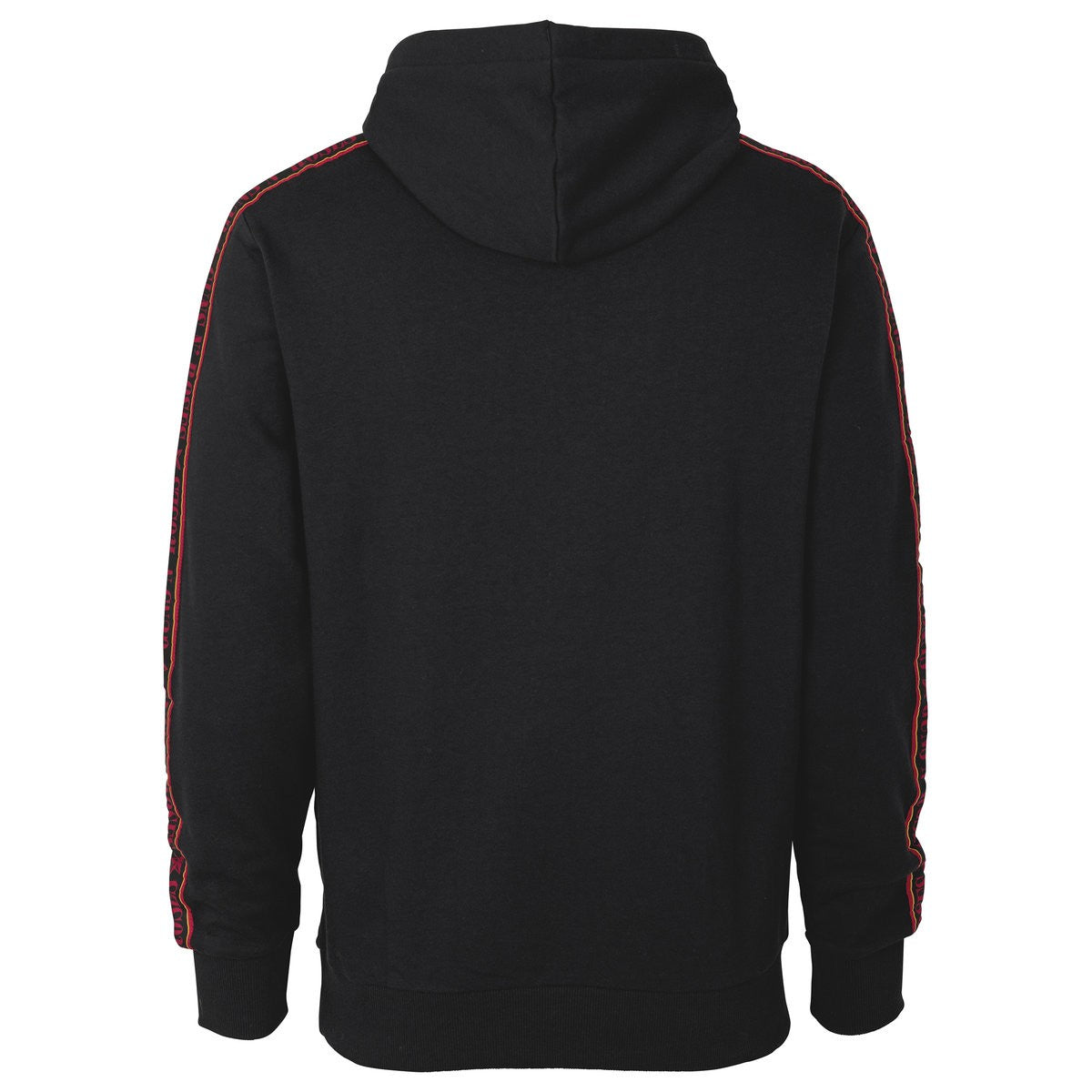 Black - Back - Amplified Mens Guns N Roses Fleece Taped Hoodie