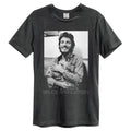 Charcoal - Front - Amplified Unisex Adult Vintage Bruce Springsteen T-Shirt