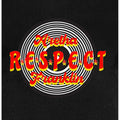 Charcoal - Back - Amplified Womens-Ladies Respect Aretha Franklin T-Shirt Dress