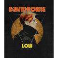 Charcoal - Back - Amplified Womens-Ladies Low David Bowie T-Shirt Dress