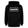 Charcoal - Front - Amplified Womens-Ladies Oasis Logo Hoodie
