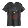 Charcoal - Front - Amplified Unisex Adult Flying Saucers Foo Fighters T-Shirt
