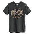 Charcoal - Front - Amplified Unisex Adult Rock Or Bust AC-DC T-Shirt