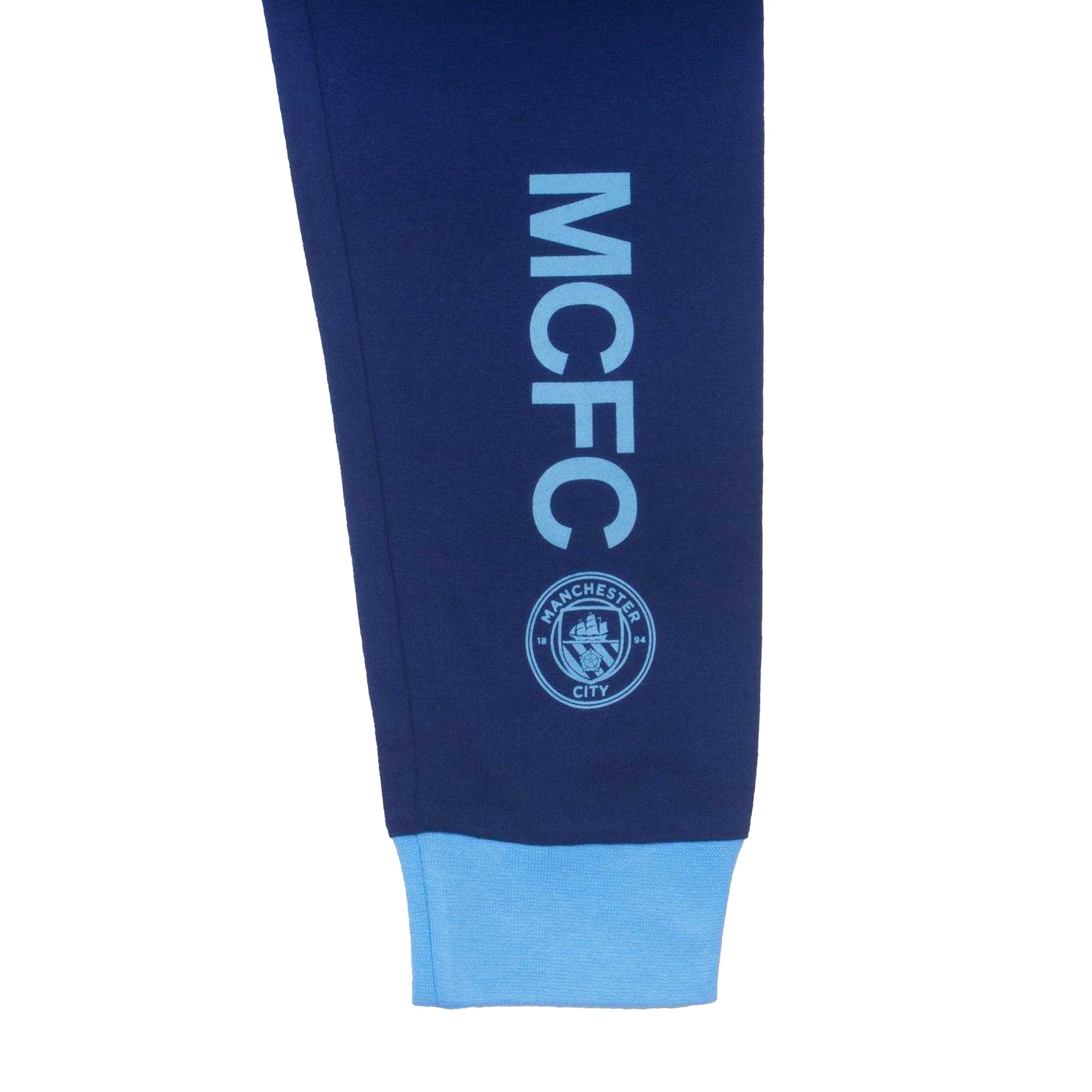 Sky Blue - Lifestyle - Manchester City FC Boys Sublimated Long-Sleeved Long Pyjama Set