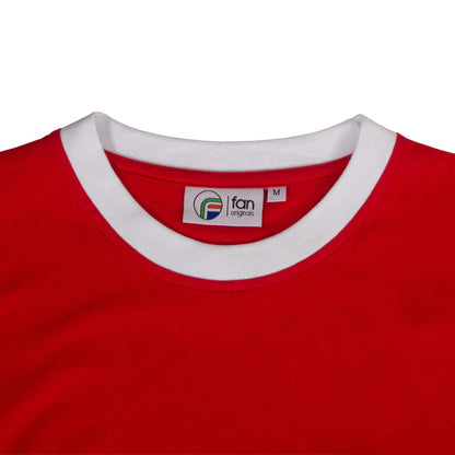 Red - Lifestyle - Fan Originals Mens United Wembley 1958 Crest Polyester T-Shirt