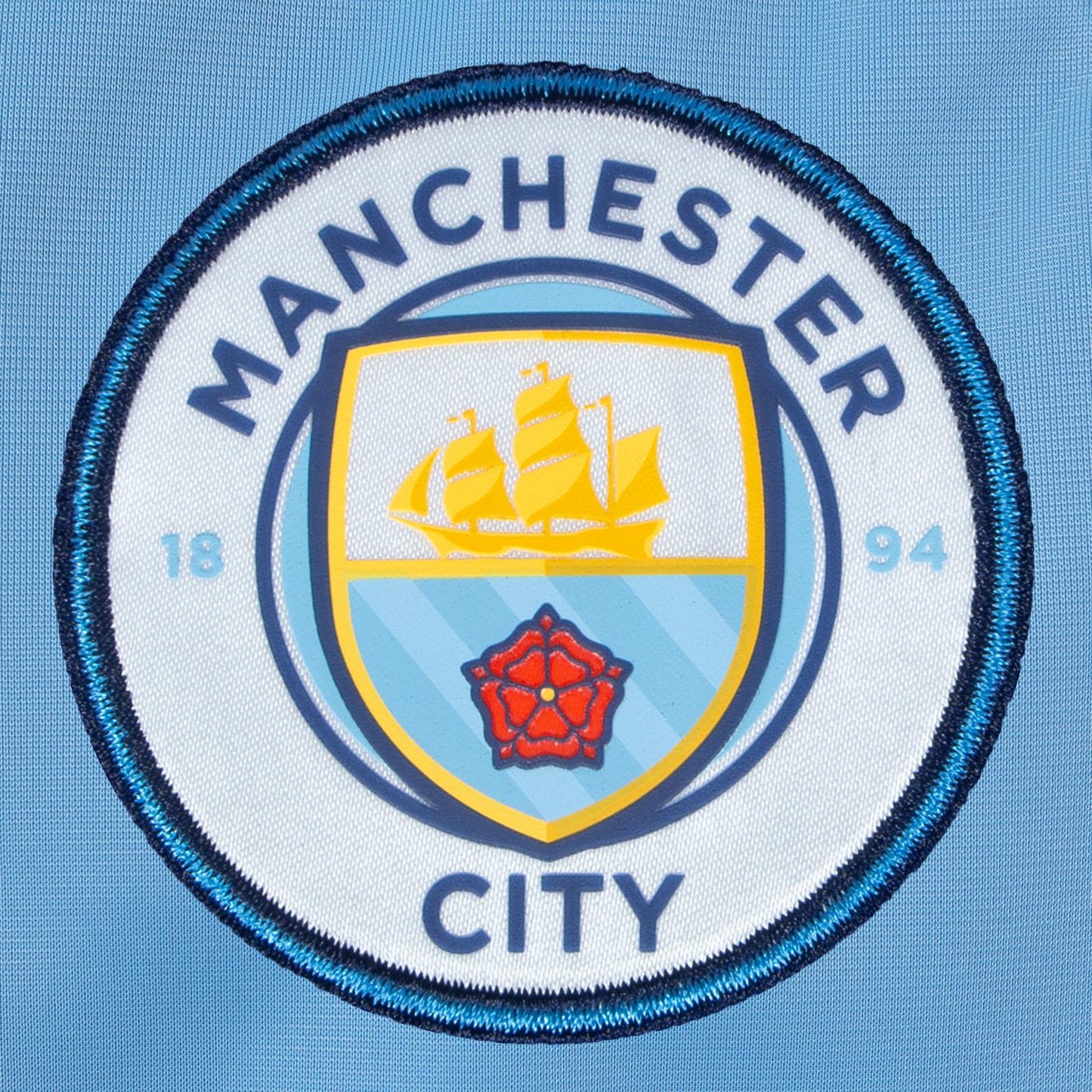 Sky Blue - Lifestyle - Manchester City FC Boys Retro Track Jacket