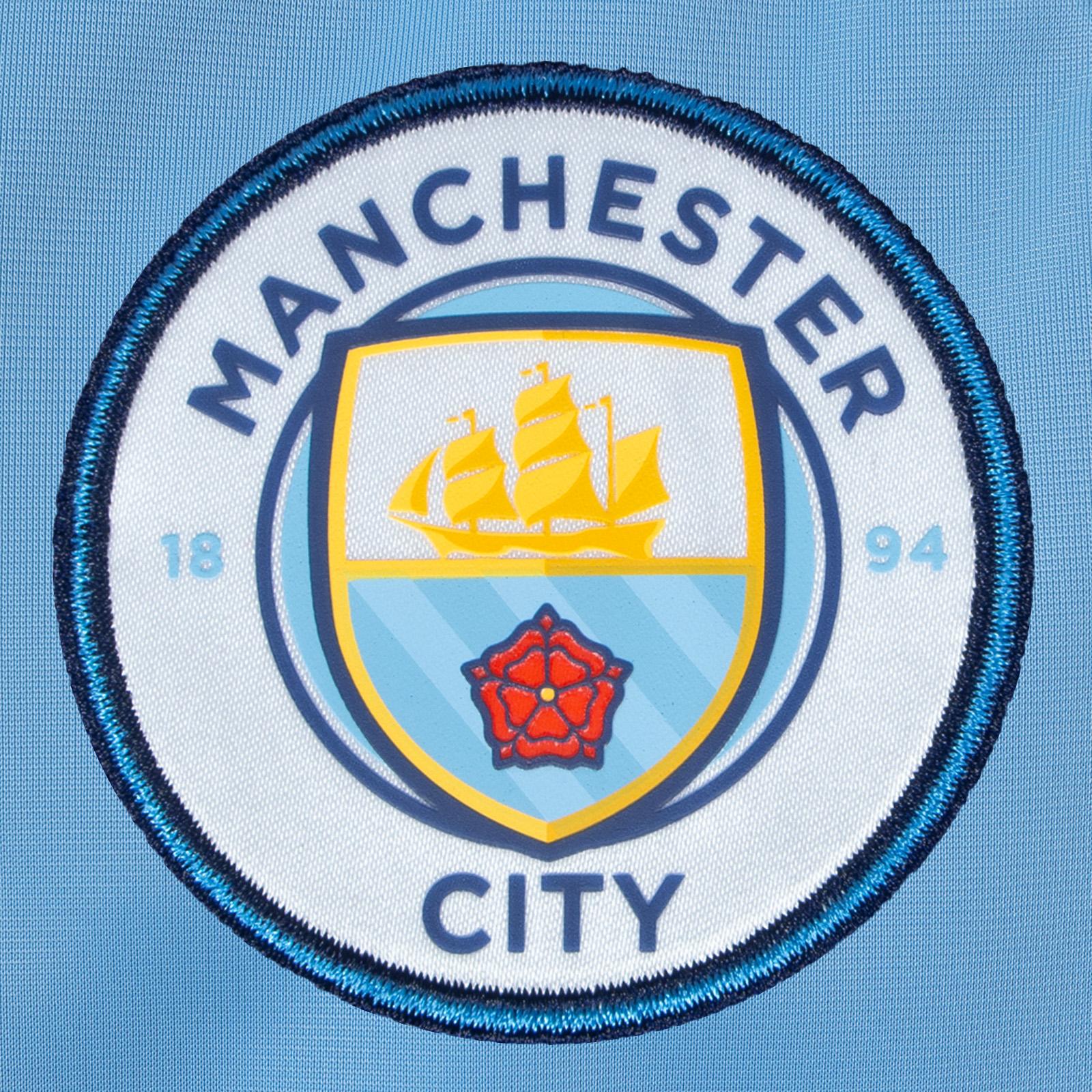 Sky Blue - Lifestyle - Manchester City FC Boys Retro Track Jacket