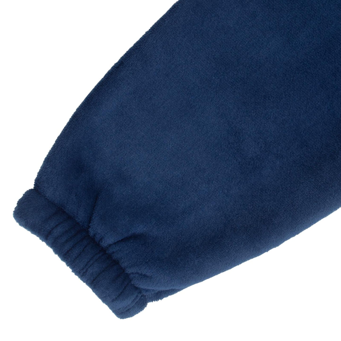 Navy Blue - Side - Scotland Childrens-Kids Crest Oversized Blanket Hoodie
