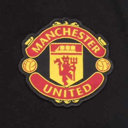 Black - Lifestyle - Manchester United FC Mens Long Pyjama Set